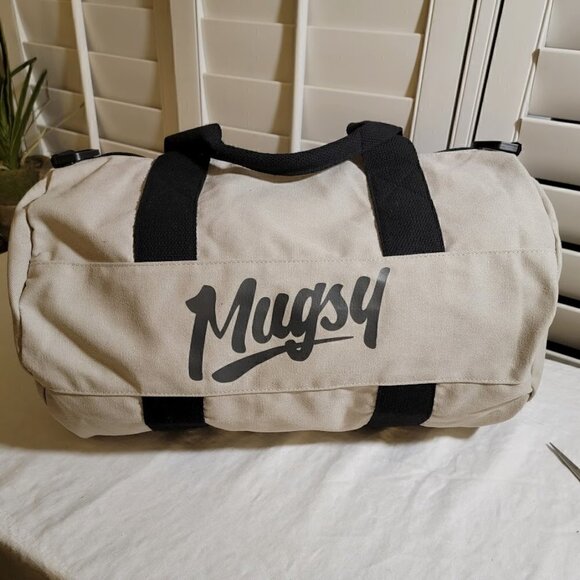 Mugsy Jeans Duffle Bag with Shoulder Strap - Picture 3 of 8